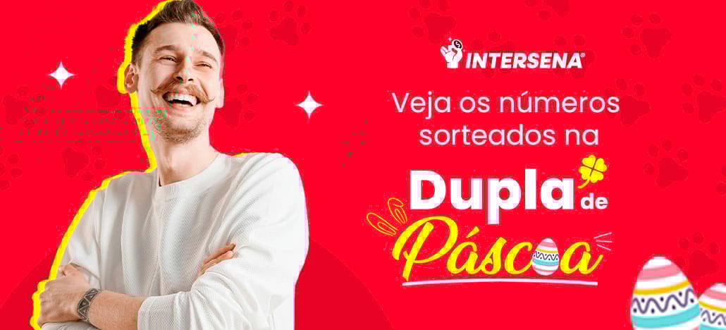 Números sorteados na Dupla de Páscoa